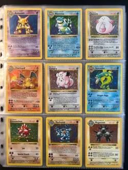 Complete Shadowless Base Set 102/102 Vintage Master Pokemon Cards HOLO Charizard - Image 2