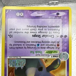 Pokemon EX Crystal Guardians Grumpig Reverse Holo Rare #20/100 2006 - Image 4