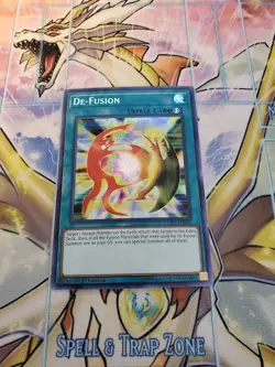 Yugioh - De-Fusion LCKC-EN044 NM 1st ed Secret Rare - Image 1