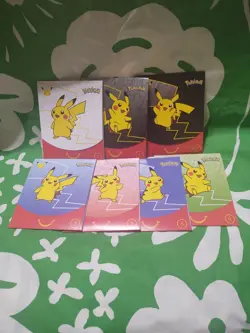 McDonald's 2021 Pokemon 25th Anniversary Cards Sealed Packs, Set Of 7 - Image 1