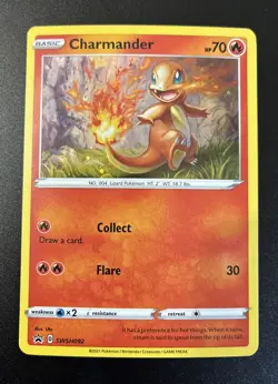 Charmander SWSH092 SWSH: Sword & Shield Promo Cards Holo - Image 1