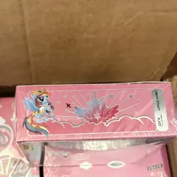 My Little Pony 32 Packs Hobby Booster Box CCG Trading Card Pink new - Image 3