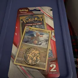 Pokemon TCG Team Up 3 Card Mini Booster Pack W/Coin & Promo - Image 1