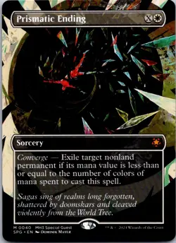 Prismatic Ending (Borderless) M Special Guests 40 NM - Image 1