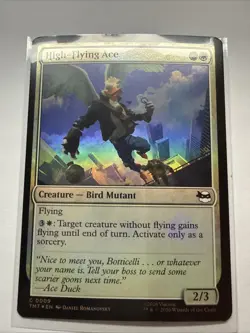 High-Flying Ace (Foil) 0009 - TMT Teenage Mutant Ninja Turtles TMNT - MTG - Image 1