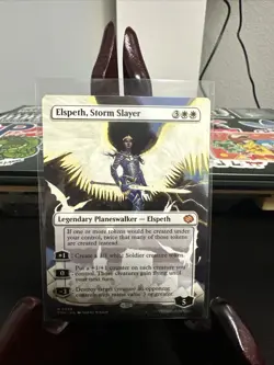 Elspeth, Storm Slayer (Borderless) Tarkir: Dragonstorm Regular - Image 1