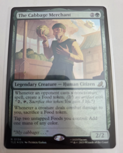 MTG, The Cabbage Merchant Avatar: The Last Airbender: Eternal-Legal Foil NM - Image 1