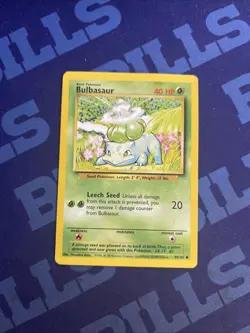 Pokemon Bulbasaur Base Set 44/102 LP - Image 1
