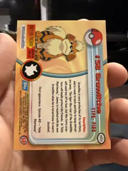 Vintage 1999 Topps Pokemon TV Animation Edition Trading Card - Mint - Image 2