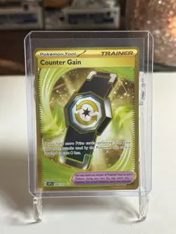 Pokemon TCG Counter Gain 249/191 Sv08: Surging Sparks Holo - Image 1