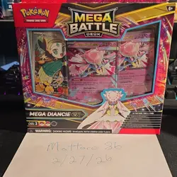 Pokemon TCG Mega Diancie ex Mega Battle Deck - SEALED New 2025 Release - Image 1