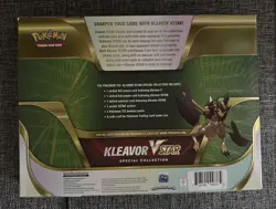 Pokemon TCG - Kleavor VSTAR Special Collection Box New/Factory Sealed - Image 2