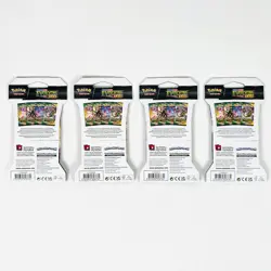 Pokemon Evolving Skies New Sealed Sleeved Blister Booster x4 Packs Full Art Set - Image 4
