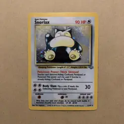 Pokemon TCG Snorlax 11/64 Jungle Holo Rare MP Condition - Image 1