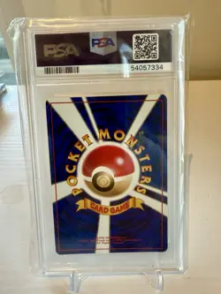 Pokemon PSA 9 MINT 1997 Ditto Japanese Fossil Holo Card - Image 2