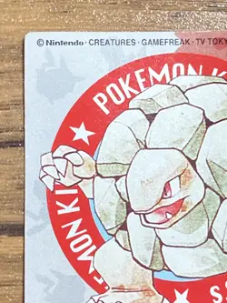 Pokemon Kids' Mini Card Golem Nintendo Bandai Pocket Monsters 1997 Japan - Image 3