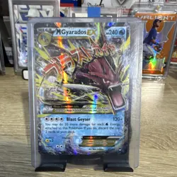 Pokemon Mega Gyarados EX Ultra Rare Holo Breakpoint 240HP 27/122 Card - Image 1