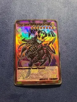Toon Dark Magician Of Chaos Holo Style NM Secret Rare Foil Card Yugi - Image 1