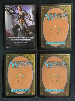 MTG Magic the Gathering x4 Lot Signed Cards Sutfin Snoddy Deschamps - Image 2