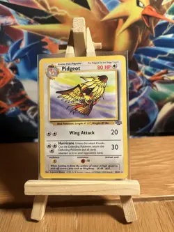 Pidgeot 24/64 Non Holo Jungle Set Rare Pokemon Card WOTC - Image 1