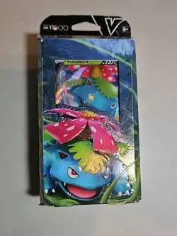 Pokemon TCG V Battle Deck 2021 Venusaur V 60 Card Deck Sword And Shield NIB - Image 1