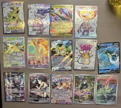 14 RAW & UNGRADED VARIETY BUNDLE OF POKEMON CARDS! - Image 1