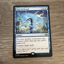 MTG Flare of Denial 0062 Modern Horizons 3 M/NM Free UK P&P - Image 1