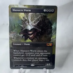 Massacre Wurm (Alternate Art) Core Set 2021 Regular - Image 1