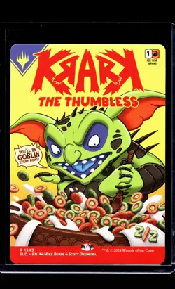2024 MTG Magic the Gathering SLD Secret Lair Drop #1543 Kark the Thumbless - Image 1