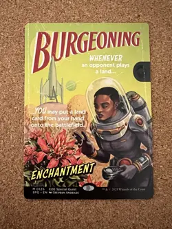 Burgeoning Edge of Eternities Special Guest Showcase MTG NM - Image 1