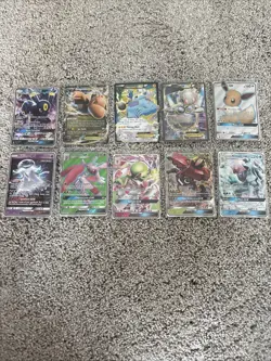 Pokemon Lot of 10 Xy/Sun and Moon TCG Cards Near Mint Near Mint - Image 1