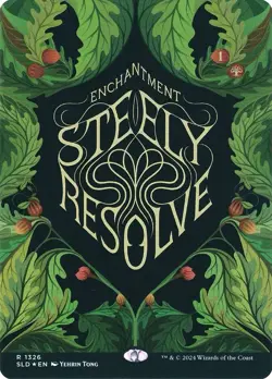 🧙Steely Resolve R 1326 FOIL Secret Lair MTG - Image 1