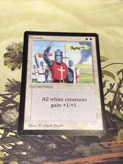 Crusadersss X1000 Mtg Beta Nm- Gorgeous!!! Lot Of Cards - Image 1