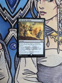 1x Will of the Abzan - NM/M TDC MTG Magic - Image 1