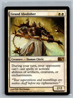 Magic The Gathering Magic 2012 Grand Abolisher #19/249 MTG TCG CCG M12 - Image 1