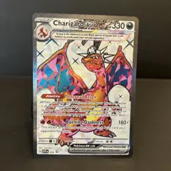 Pokemon Charizard Base Set Holo Rare 120 HP 004/102 Stage 2 TCG Card (LP) - Image 1
