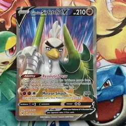 Galarian Sirfetch'd V 174/185 Vivid Voltage Ultra Rare Full Art Pokemon Card lp - Image 1