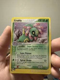 Pokemon TCG - Cradily 3/100 Holo Rare Sandstorm - Image 1