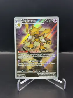 Alakazam 009 Full Art Mega Evolution Pokemon Promo NM/Holo 2025 HP 140 - Image 1