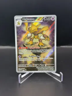Alakazam 009 Full Art Mega Evolution Pokemon Promo NM/Holo 2025 HP 140 - Image 2