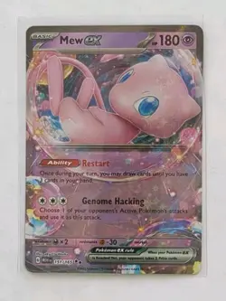 Mew ex 151/165 Holo Ultra Rare Scarlet and Violet 151 151 Pokemon TCG - Image 1