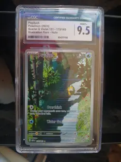 CGC 9.5 Psyduck 175/165 Pokemon Scarlet & Violet 151 2023 English - Image 1