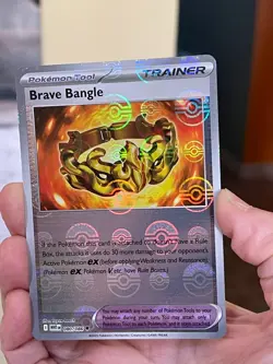 POKEMON BRAVE BANGLE #080/086 UNCOMMON REVERSE HOLOFOIL POKEBALL WHITE FLARE - Image 1