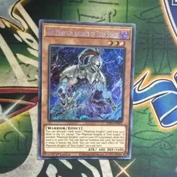 Yugioh! The Phantom Knights of Torn Scales PHRA-EN003 Secret Rare 1st Ed NM - Image 1