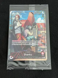 Shanks (2025 PSA Magazine Promo) OP09-001 One Piece Promotion Cards Foil - Image 1