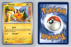 Pikachu #62 SV Paldea Evolved Common Pokemon 2023 TCG Card - Image 1