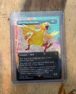 Traveling Chocobo (Borderless) Final Fantasy Regular - Image 1