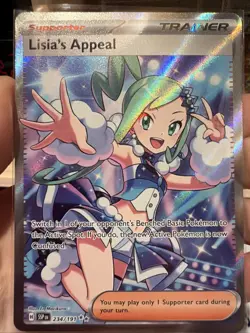 Lisias Appeal 234/191 Full Art Ultra Rare Surging Sparks Pokemon Card NM - Image 1