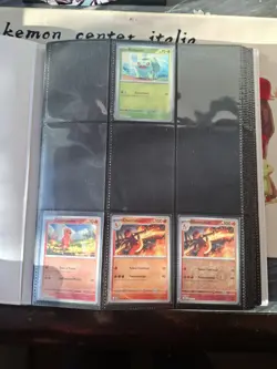 ALBUM E Carte Pokemon Lotto 151 Masterset ITA Near Mint Comuni ExPromo Scarlatto - Image 2