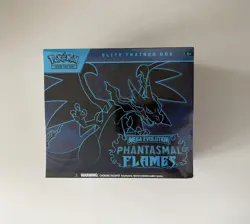 Pokemon TCG Mega Evolution Phantasmal Flames ETB Elite Trainer Box New Sealed - Image 1